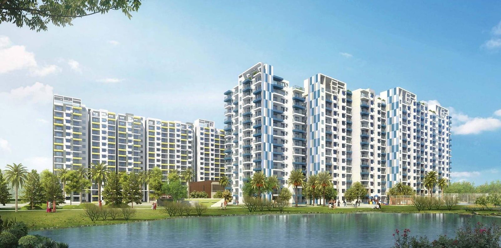 Adarsh Lakefront Lake Side Homes Banner